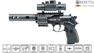 Beretta M92 FS XX-Treme Co2 Pistol