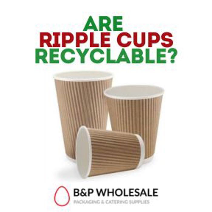 Are Kraft Ripple Cups Recyclable?