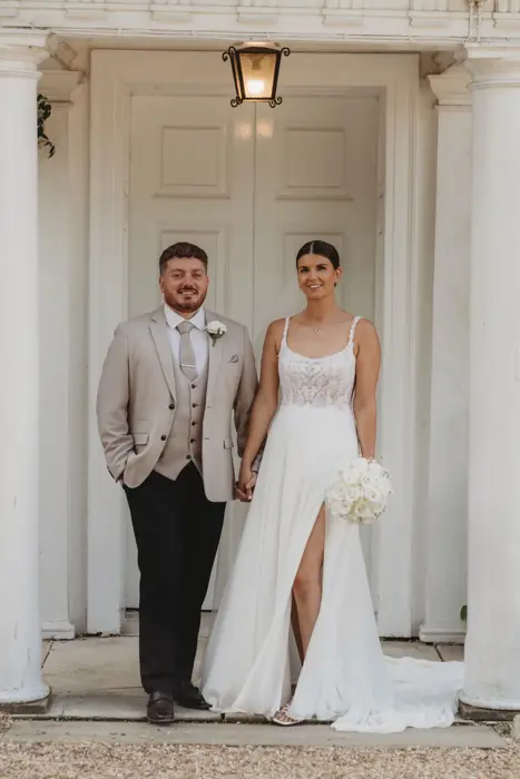 Courtney & Brad Atkins Photography by: @moonflower_weddings