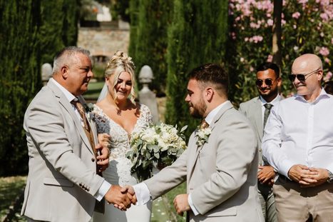 Callum and Hollie photo by @valentinaweddings 