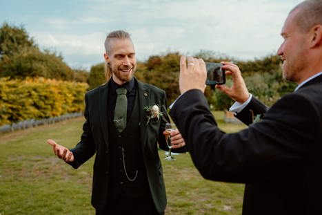 Dina and Karl Martin Photo By @weddingsbytom