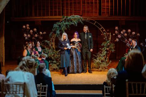 Dina and Karl Martin Photo By @weddingsbytom