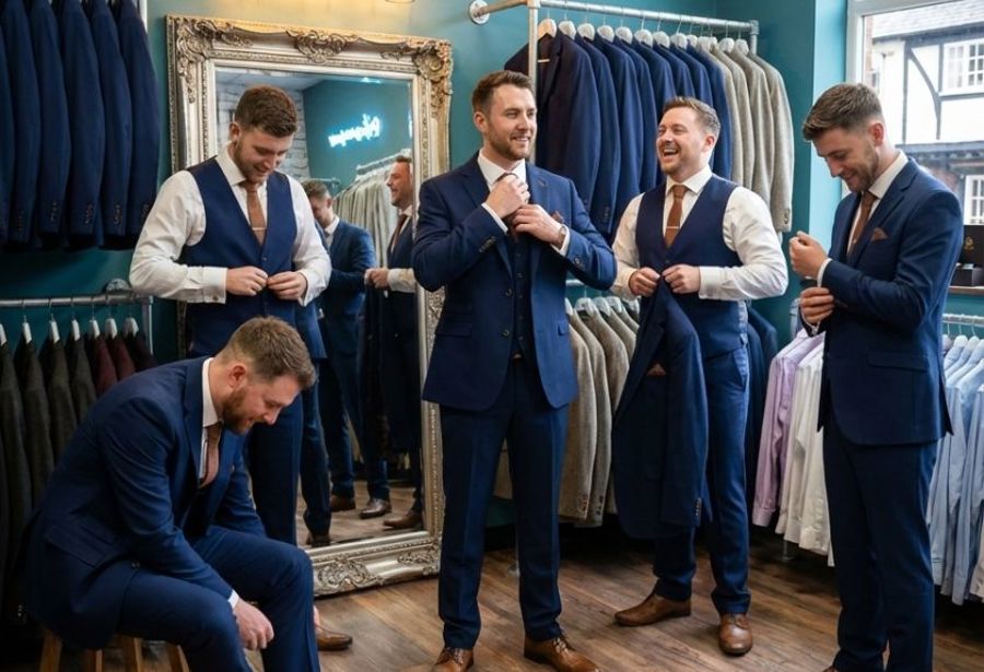 Wedding Suits for Grooms & Groomsmen
