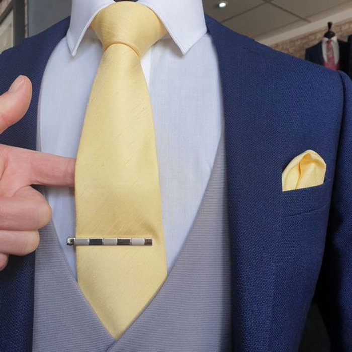 How To Wear Your Tie Clip