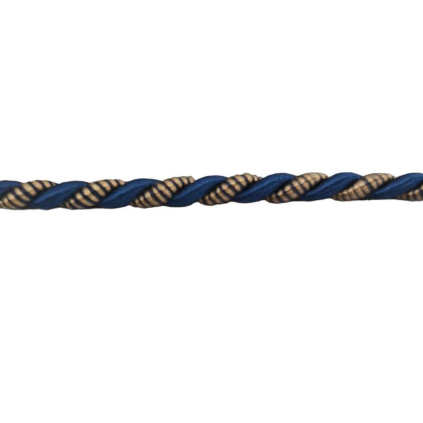 Piping Cord - Blue & Gold