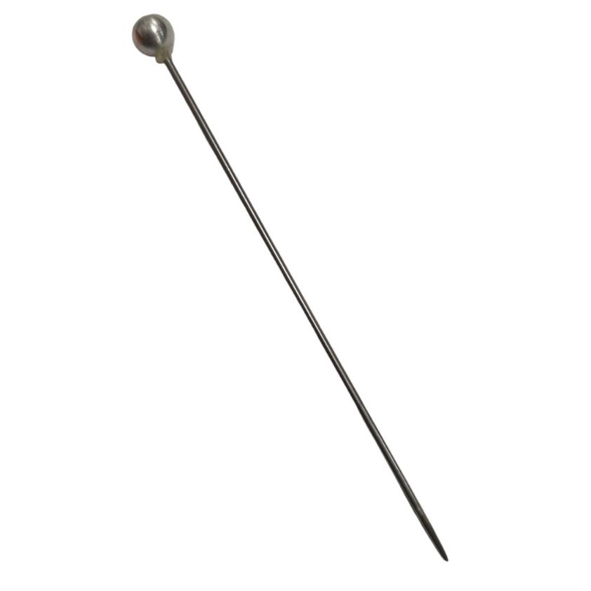 Ball End Hat Pins - Silver