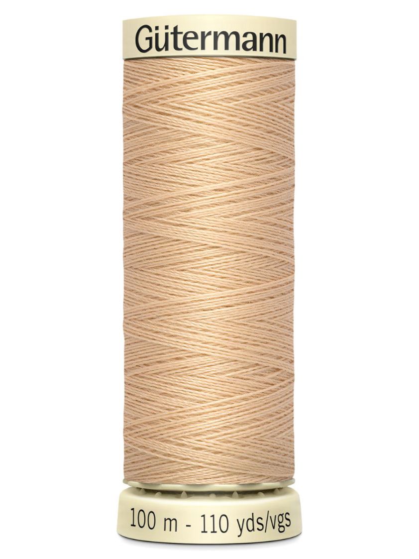 Beige 421 Beige Sew-All Thread (100m)