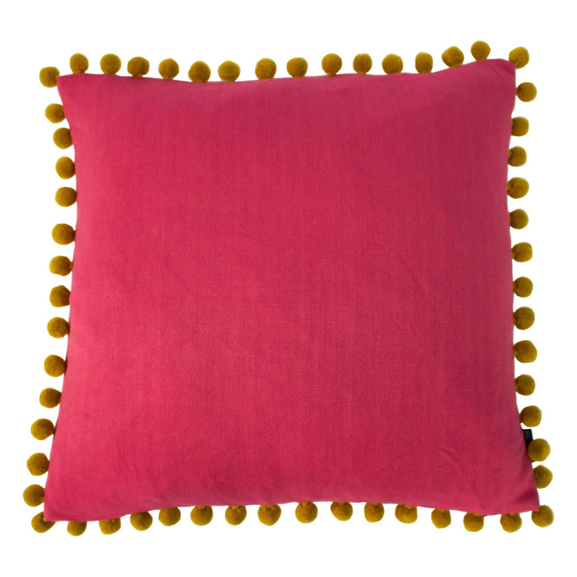 Mardi Gras Coral/Bamboo Cushion cover - Mardi Gras