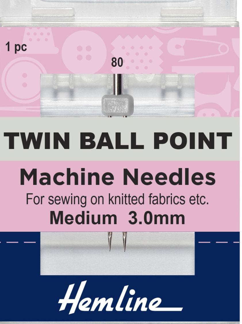 Twin Ball Point Machine Needles