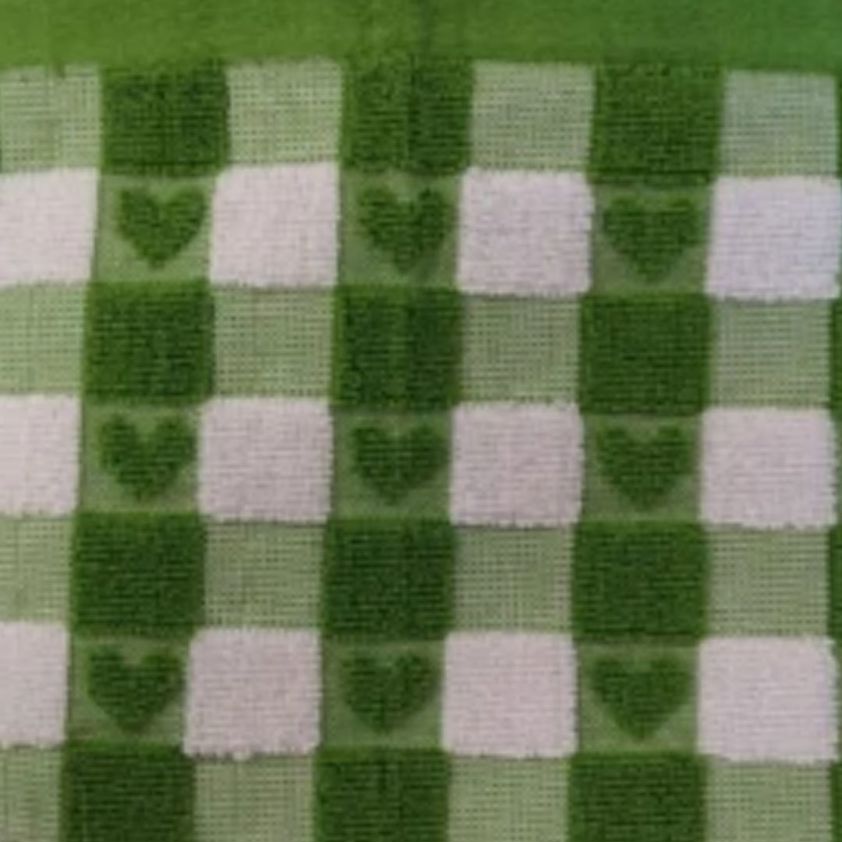 Green Checked Tea Towels