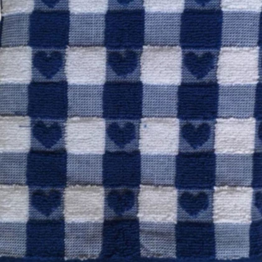 Blue Checked Tea Towels