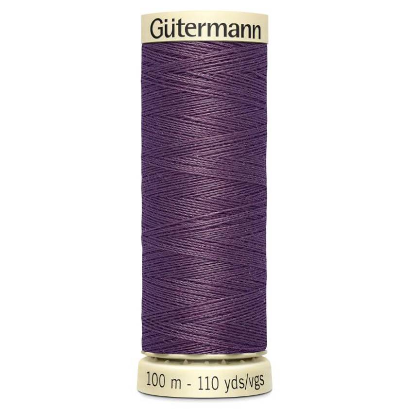 Purple 128 Purple Sew-All Thread (100m)