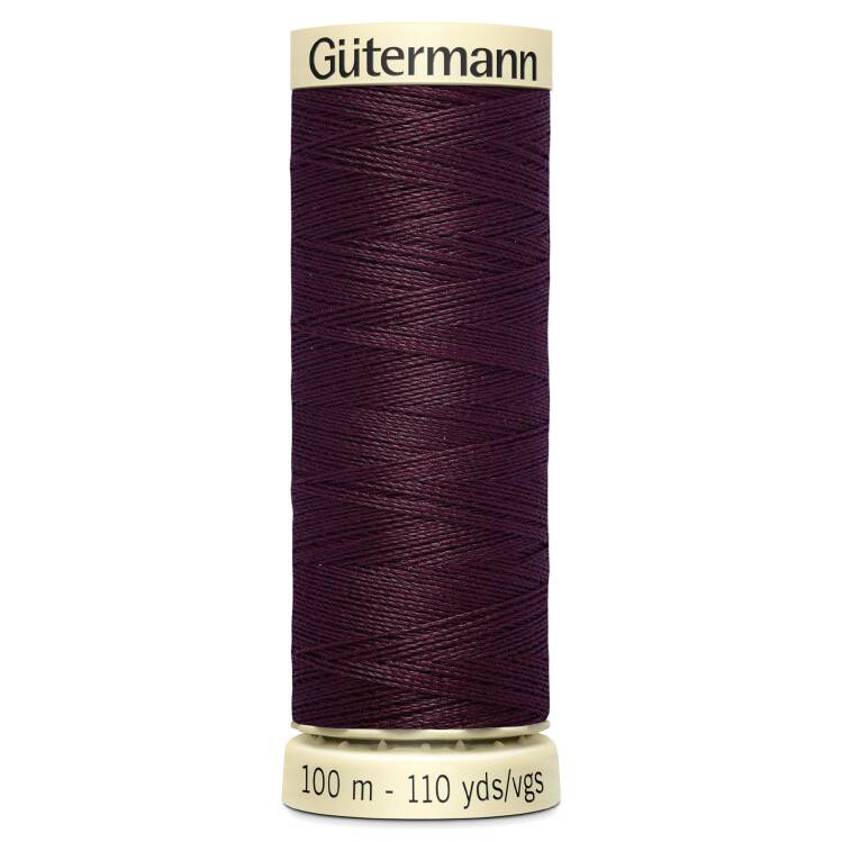 Purple 130 Purple Sew-All Thread (100m)