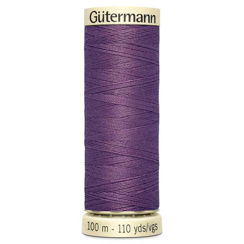 Purple 129 Purple Sew-All Thread (100m)