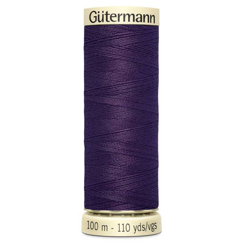 Purple 257 Purple Sew-All Thread (100m)