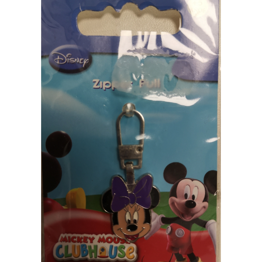 Zipper Puller Disney Mini Mouse Head