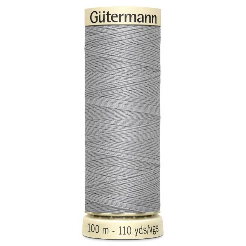 Grey 038 Grey Sew-All Thread (100m)