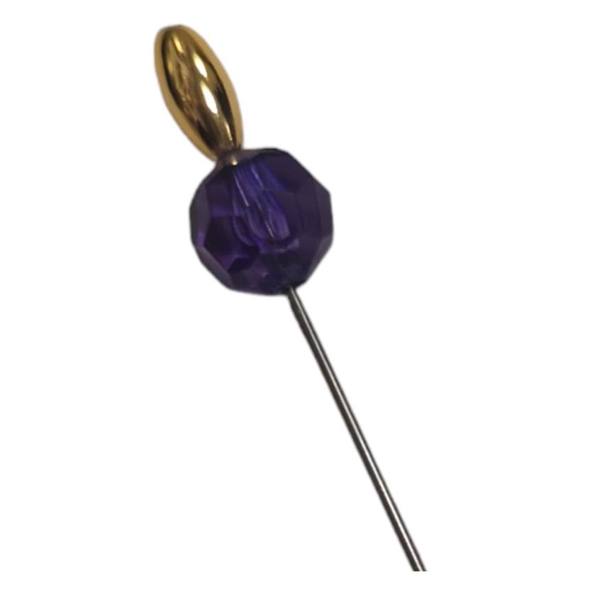 Purple Hat Pins - Assorted