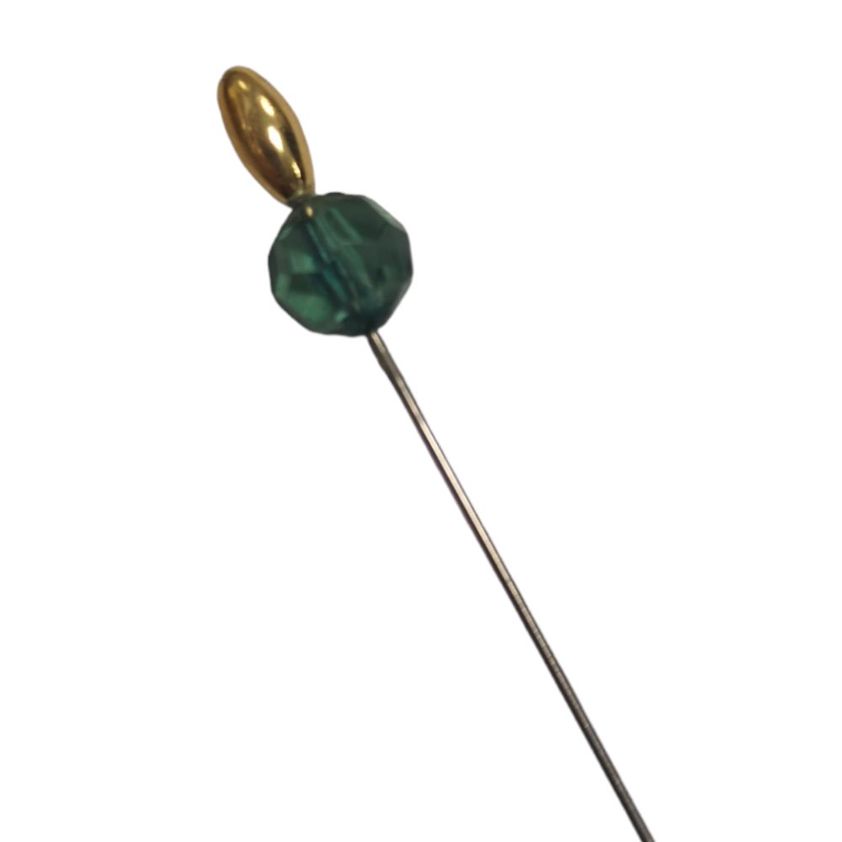 Emerald Green Hat Pins - Assorted