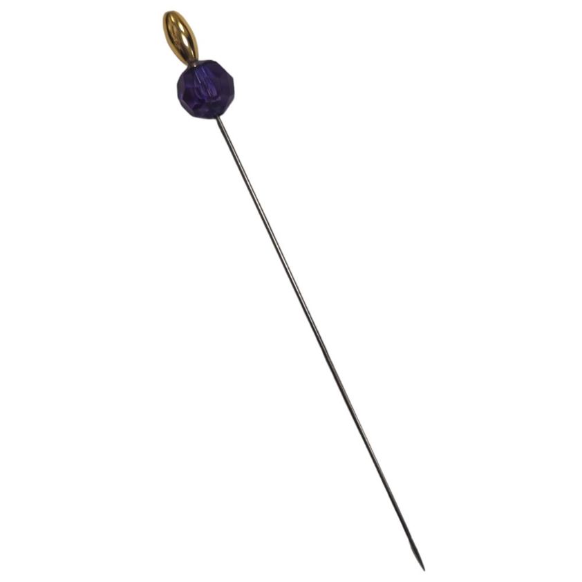 Purple Hat Pins - Assorted