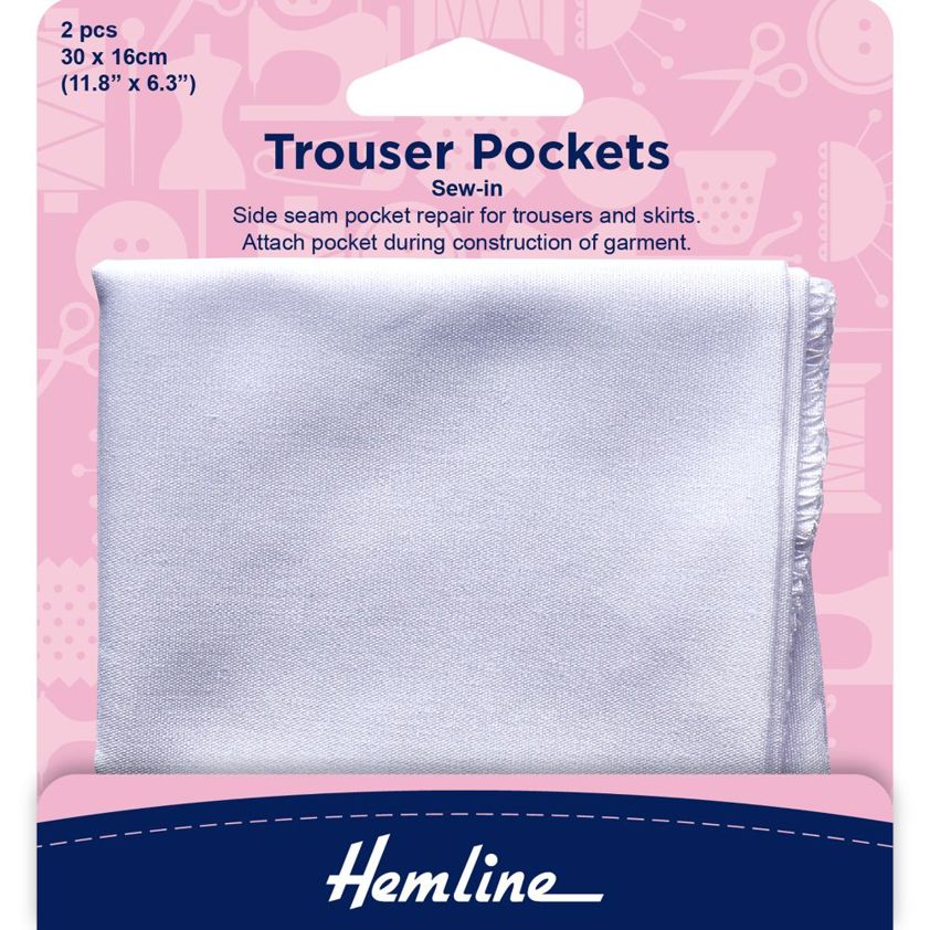 Trouser Pockets (White)