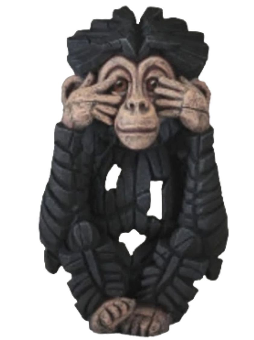 Baby Chimpanzee ' See No Evil