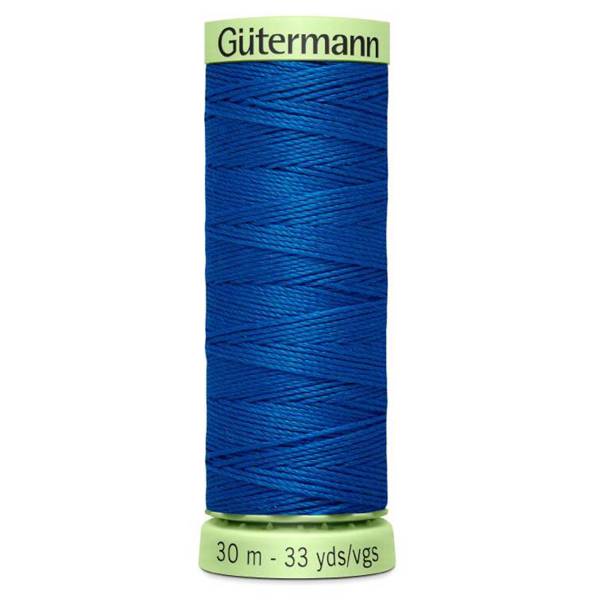Blue 322 Blue Extra Strong Top Stitch Thread (30m)
