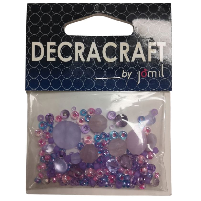 Lavender Mixed Embroidery Beads