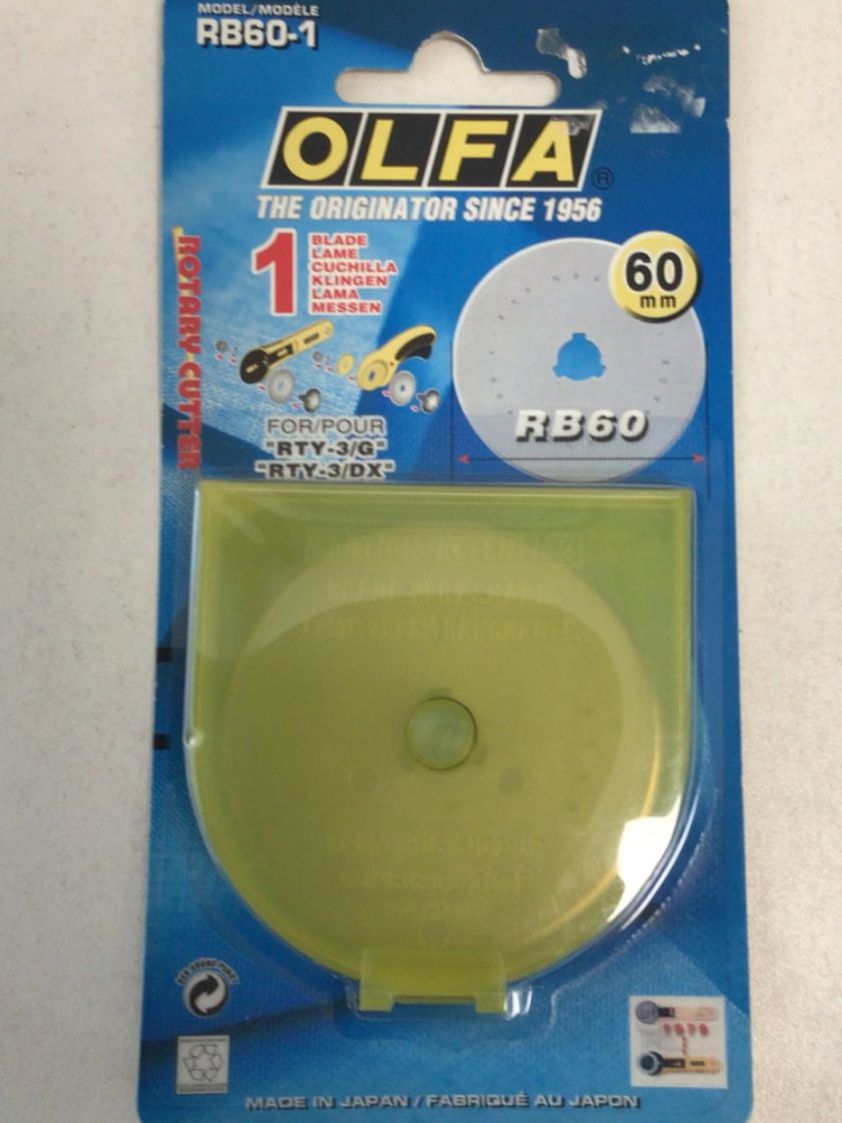Olfa Rotary Cutter Blade (60mm)