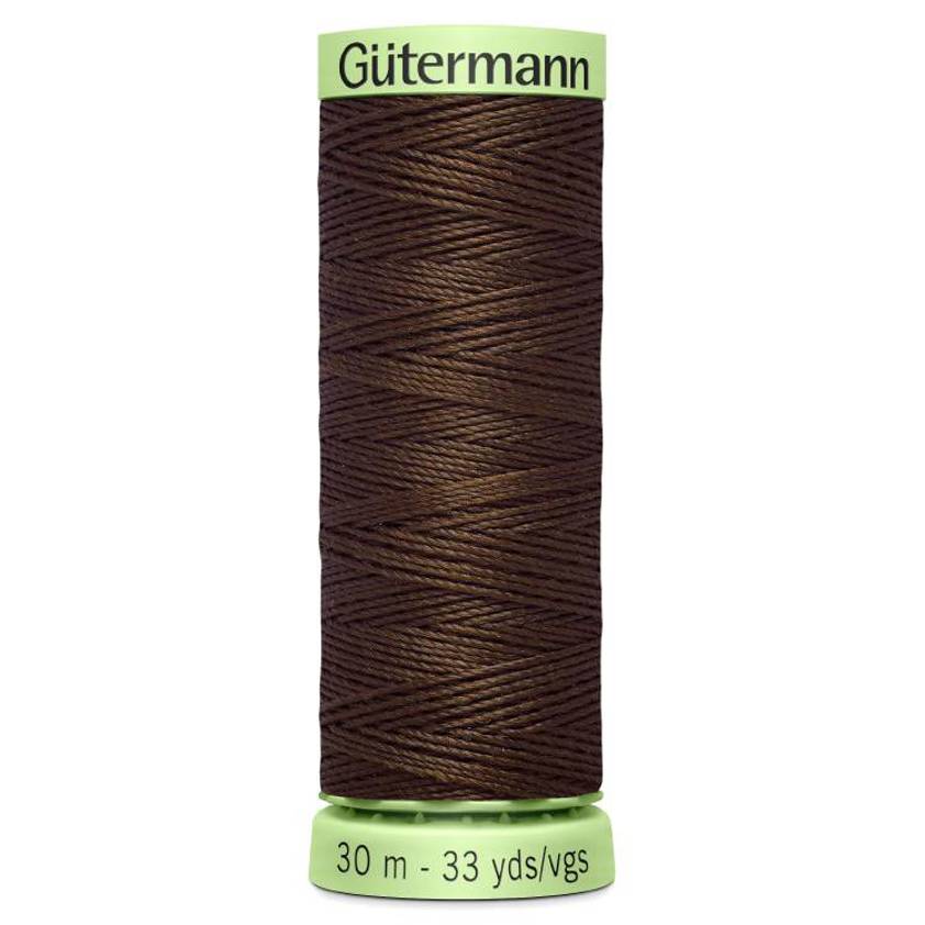Brown Extra Strong Top Stitch Thread (30m)