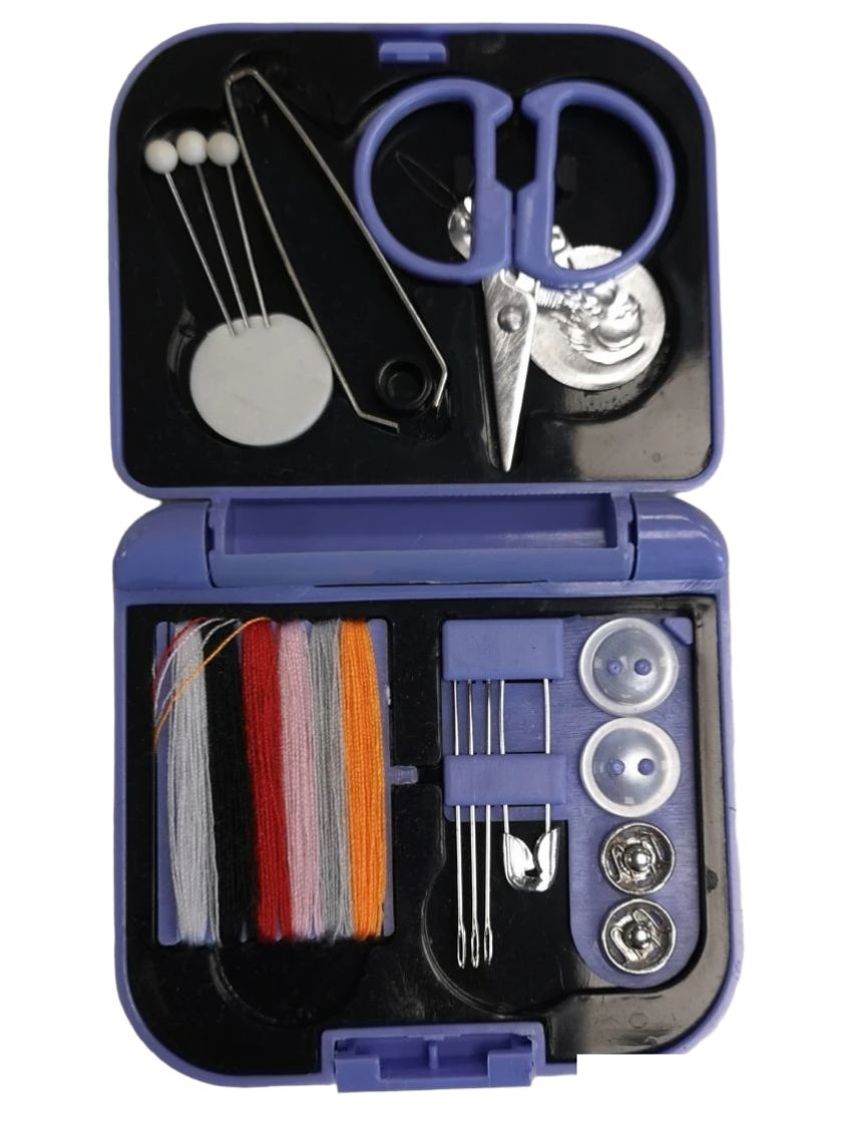 Purple Travel Size Sewing Kit