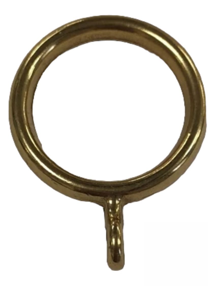 Brass Curtain Rings - 19mm - 4 Pack