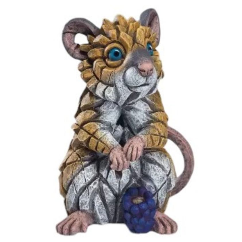 Field Mouse Edge Sculpture Animal Figurine