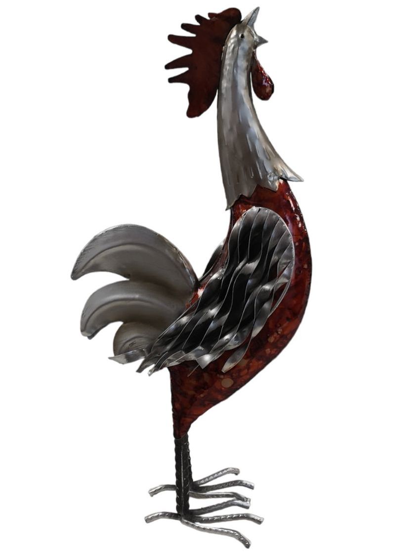 Metal Rooster Ornament
