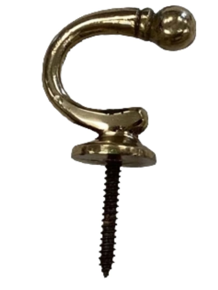 Brass Tassel Tieback Hooks