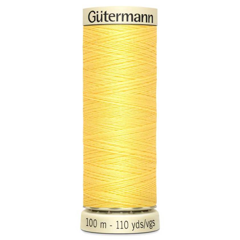 Yellow 852 Yellow Sew-All Thread (100m)