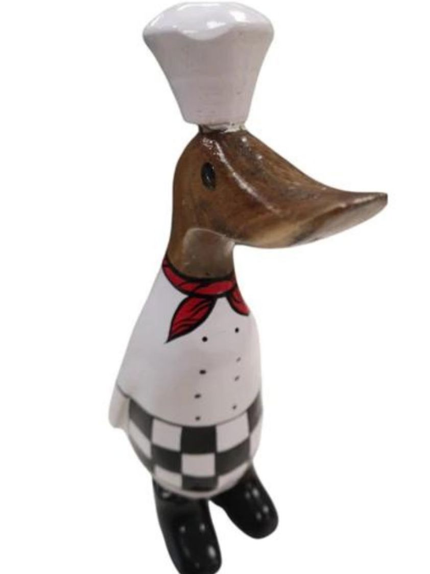 Wooden - Small Chef Duck