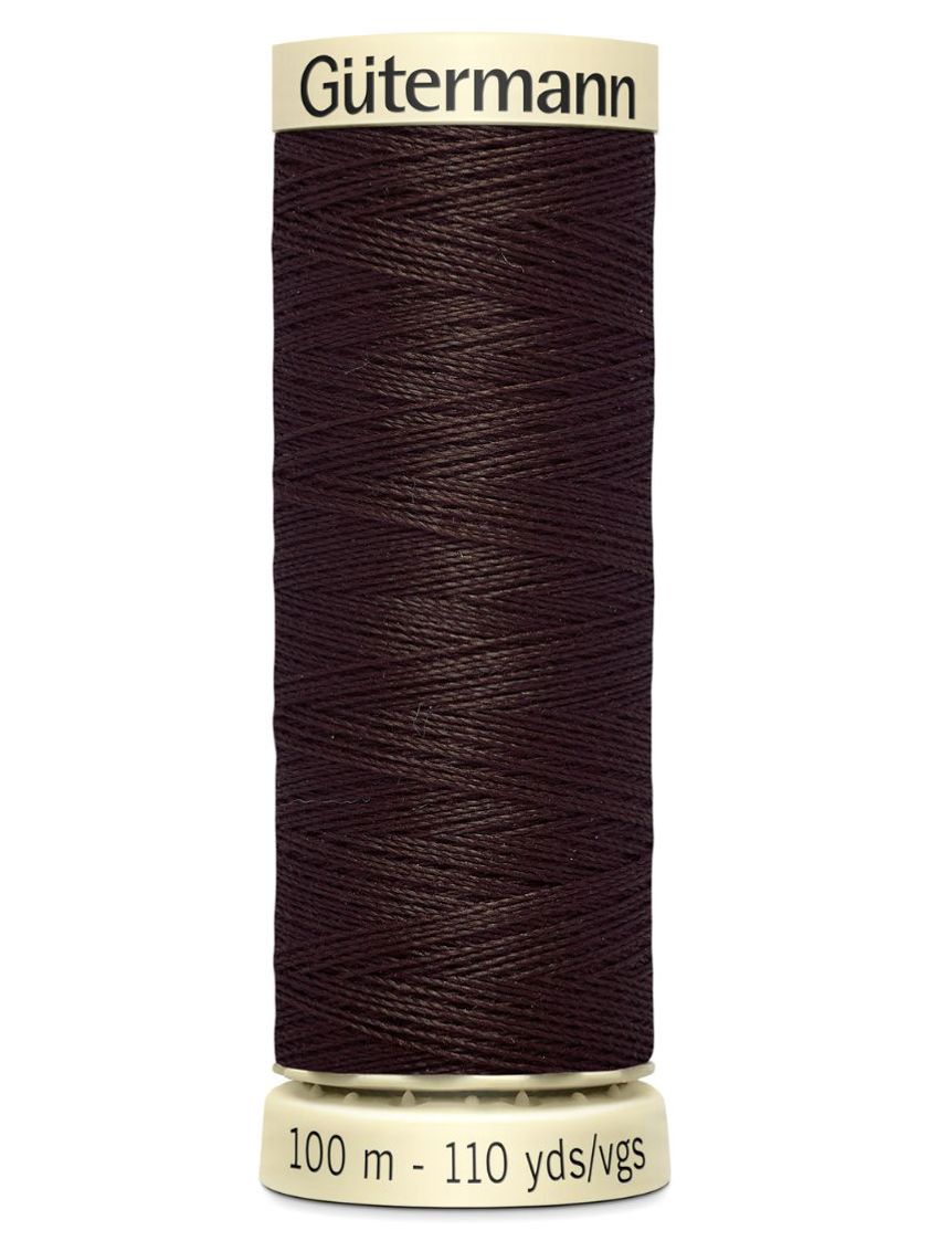 Brown 696 Brown Sew-All Thread (100m)