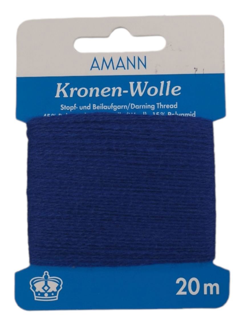 Blue Kronen-Wolle -  Darning Thread