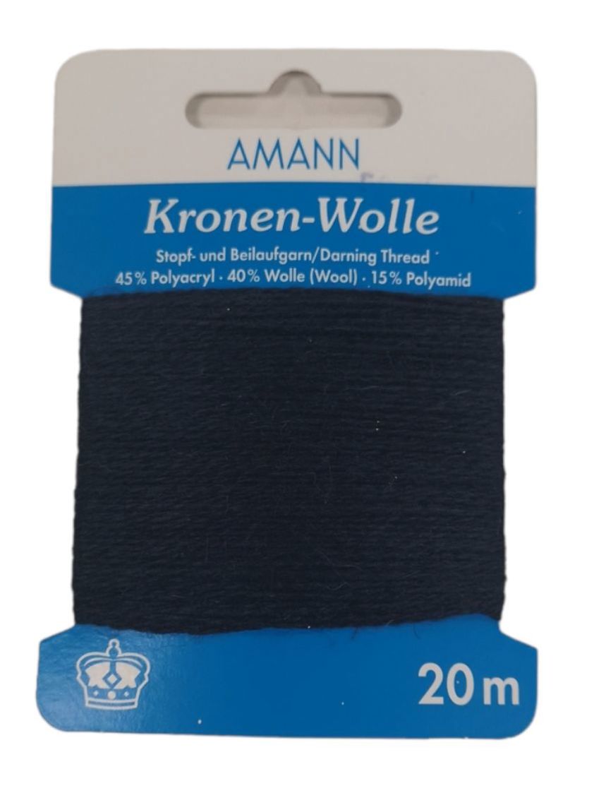 Navy Kronen-Wolle -  Darning Thread