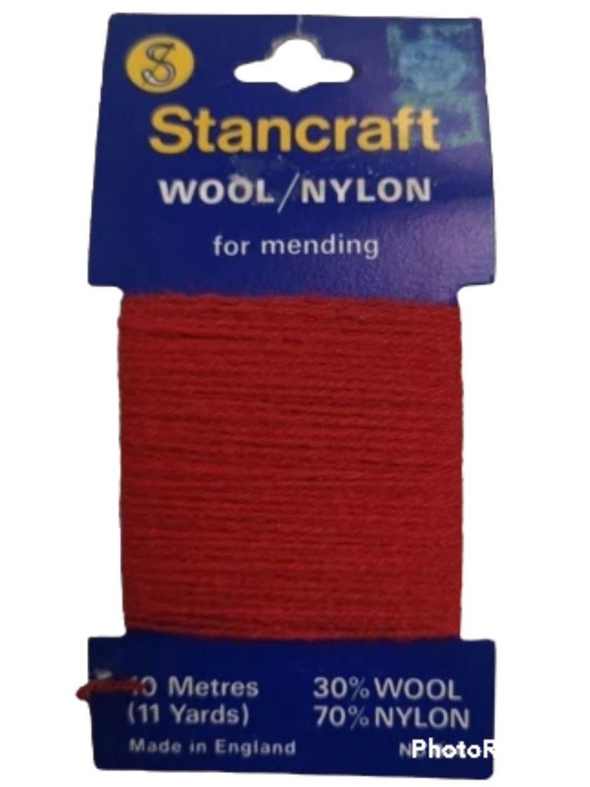 Red Wool & Nylon