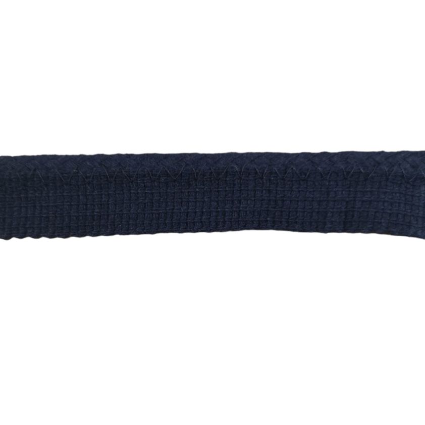 New Navy Flanged Cord - 7mm