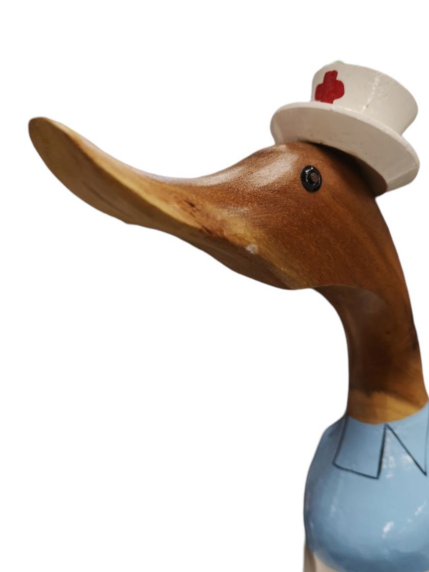 Wooden Nurse Duck