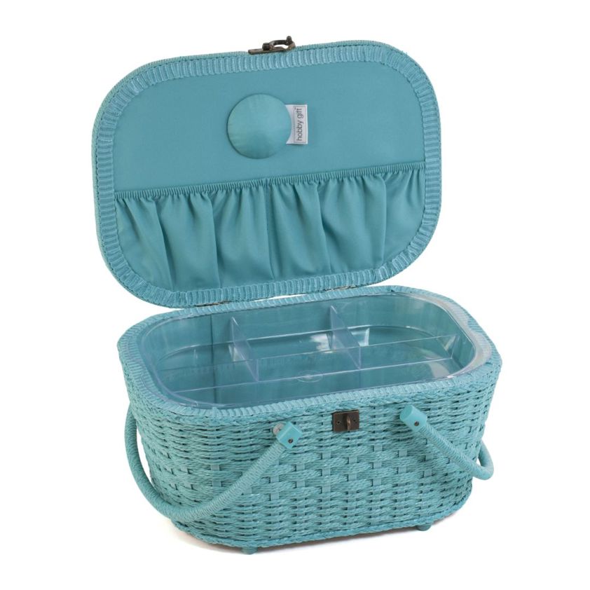Sewing Box (L) Wicker Basket - Flutterby