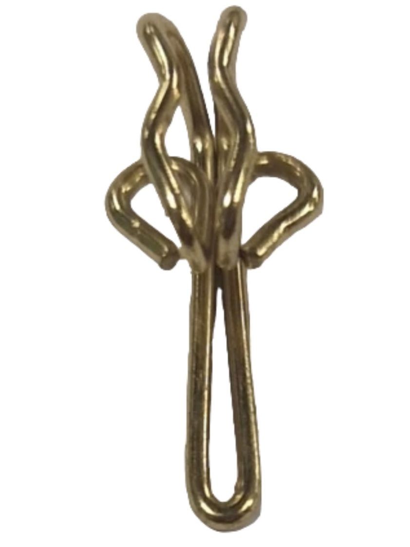Gold Curtain Hooks (25 pack)