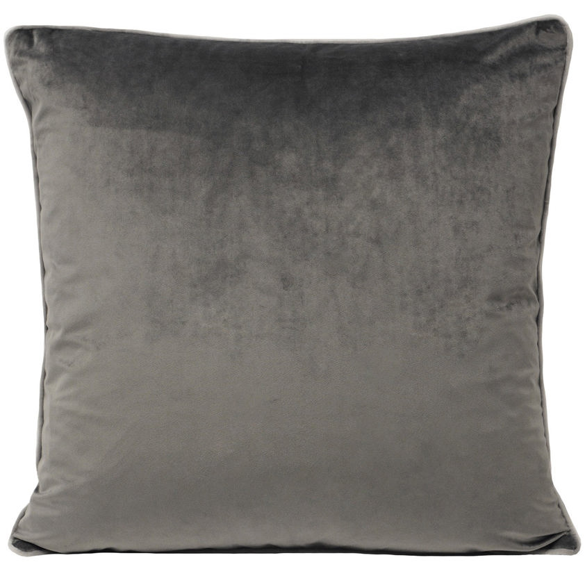 Meridian Charcoal/Dove Meridian Pre Filled Duck Feather Cushion