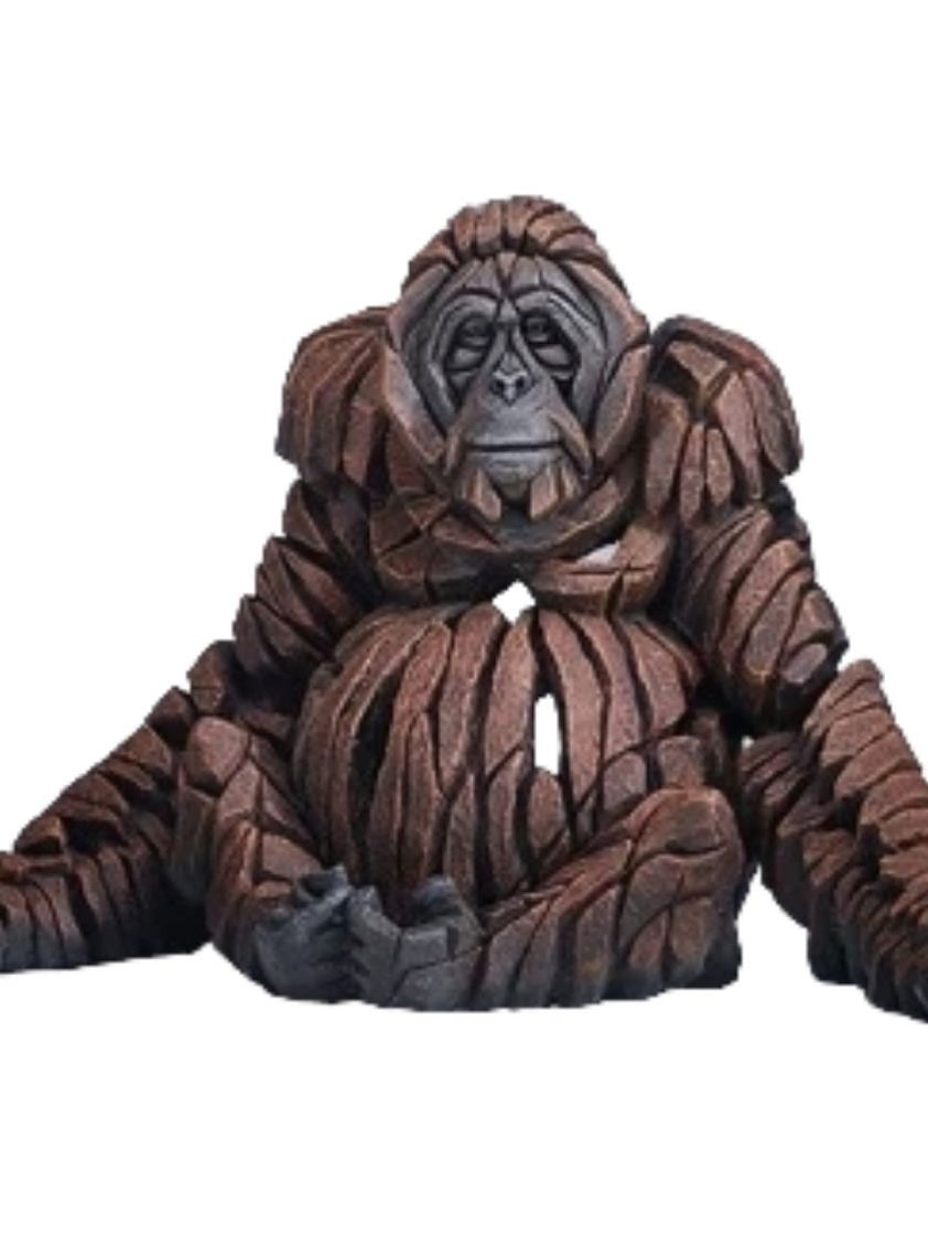 Orangutan figure Edge Sculpture