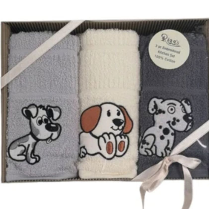 Dog Box Set Tea Towels Box Sets