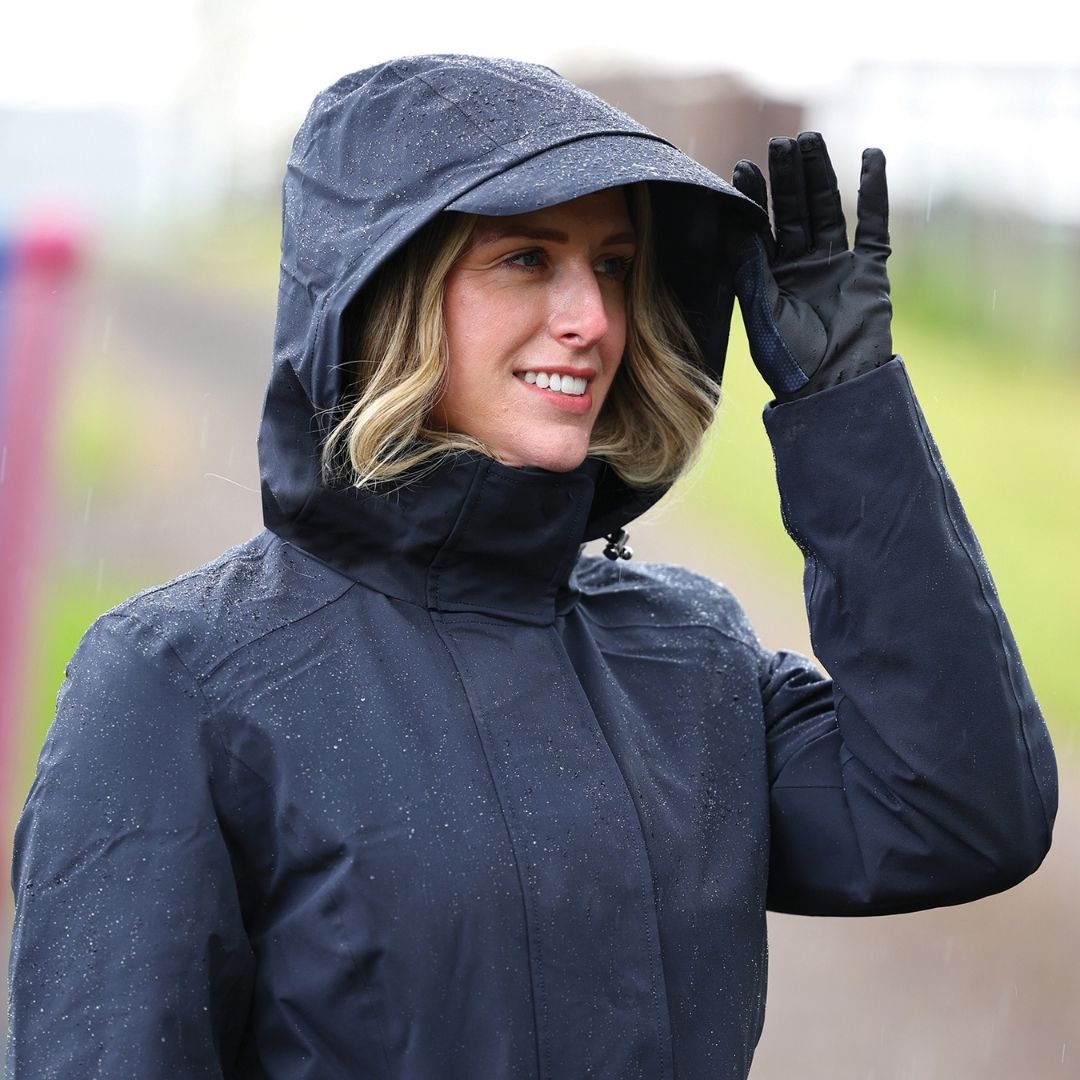 Equetech Utopia Luxe wasserdichter Reitmantel - NEU - 2 Farben - XS-3XL - Produktbild 2