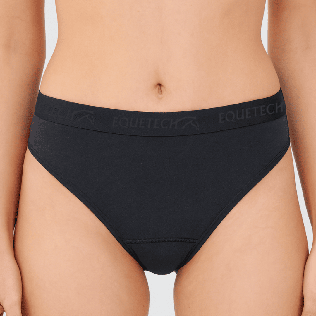 Equetech Bikini Brief - Classic Riding/ Cycling Underwear XS-XL - Unpadded